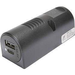 Foto van Procar 67343000 opbouw-power usb-c/a dubbele stekkerdoos