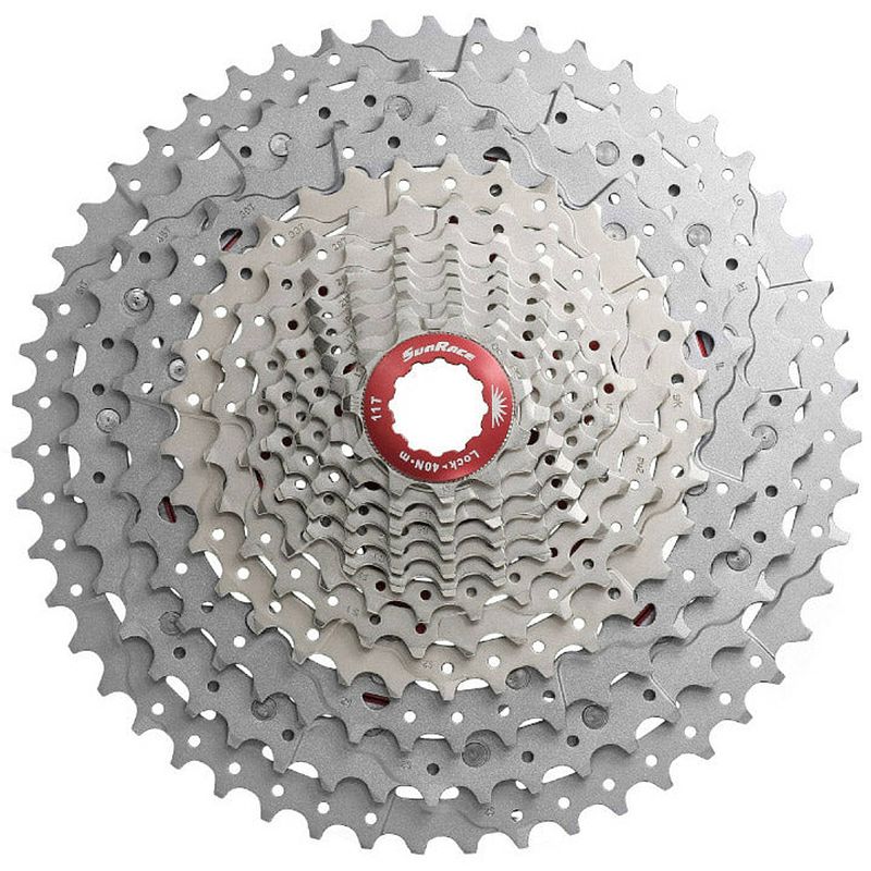 Foto van Sunrace cassette 12v 11-51t metallic