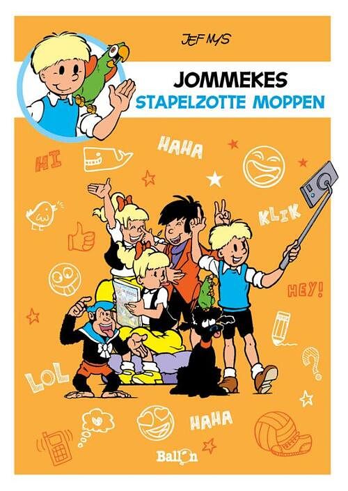 Foto van Jommekes stapelzotte moppenboek (nieuw) - paperback (9789403217994)