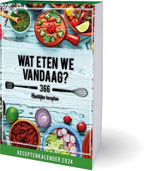 Foto van Wat eten we vandaag? scheurkalender - 2024 - paperback (9789464326079)