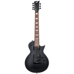 Foto van Esp ltd ec-257 black satin 7-snarige elektrische gitaar