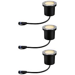 Foto van Paulmann p+s floor set insect friendly 94717 verlichtingssysteem plug&shine led-buiteninbouwlampen (basisset) led 13.5 w goud antraciet