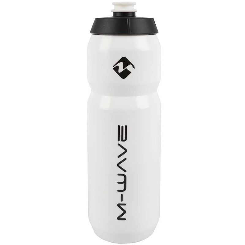 Foto van M-wave bidon pbo 750 ml wit/zwart