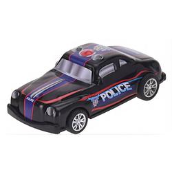 Foto van Tender toys politieauto 10 cm zwart