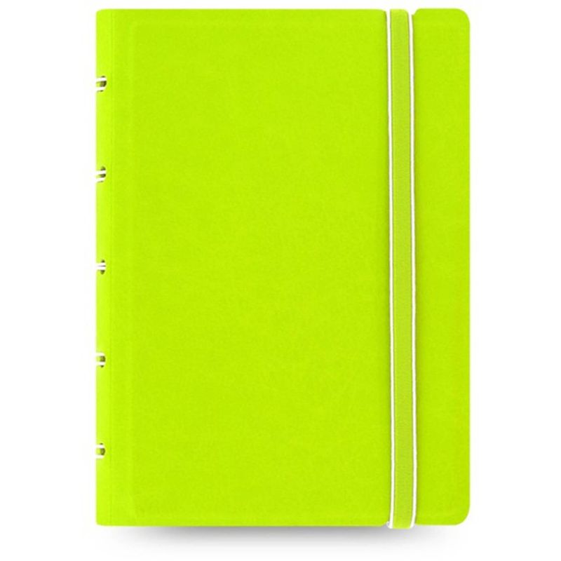 Foto van Filofax notitieboek classic pocket 14,4 cm imitatieleer groen