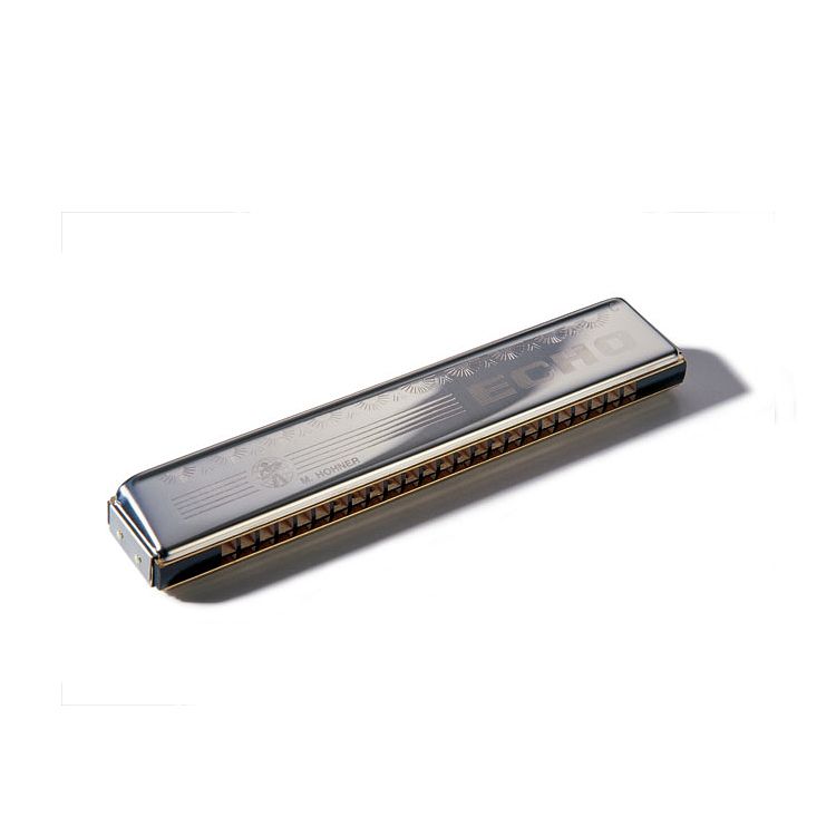 Foto van Hohner echo 48 c mondharmonica