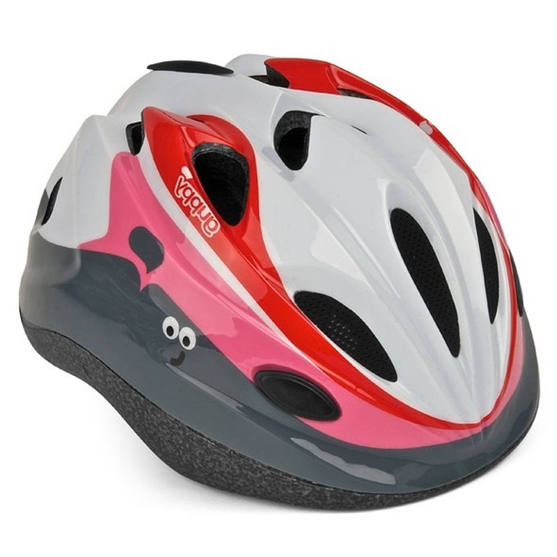 Foto van Polisport kinderhelm guppy meisjes roze/wit maat 46/53