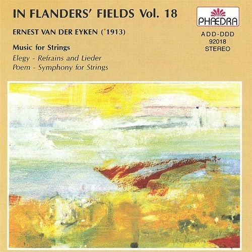 Foto van In flanders's fields 18: music for strings - cd (5412327920186)