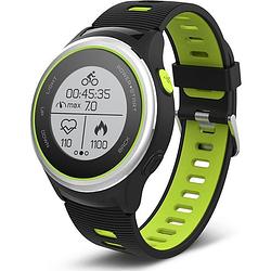 Foto van Forever smart sw-600 triple x sport smartwatch met gps / hartslagmeter / ip68 / bt 4.2 / kompas / weer / groen