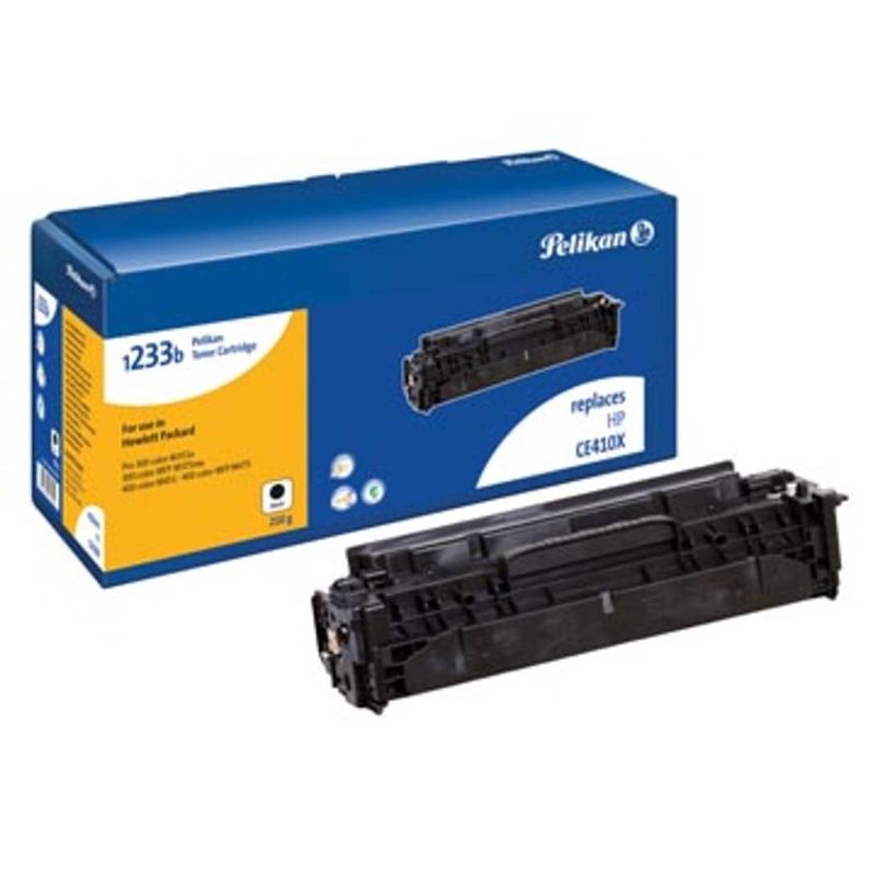 Foto van Pelikan toner zwart, 4000 pagina'ss voor hp 305x - oem: ce410x