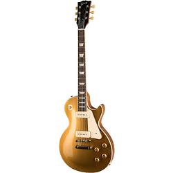 Foto van Gibson original collection les paul standard 50s p90 goldtop elektrische gitaar met koffer