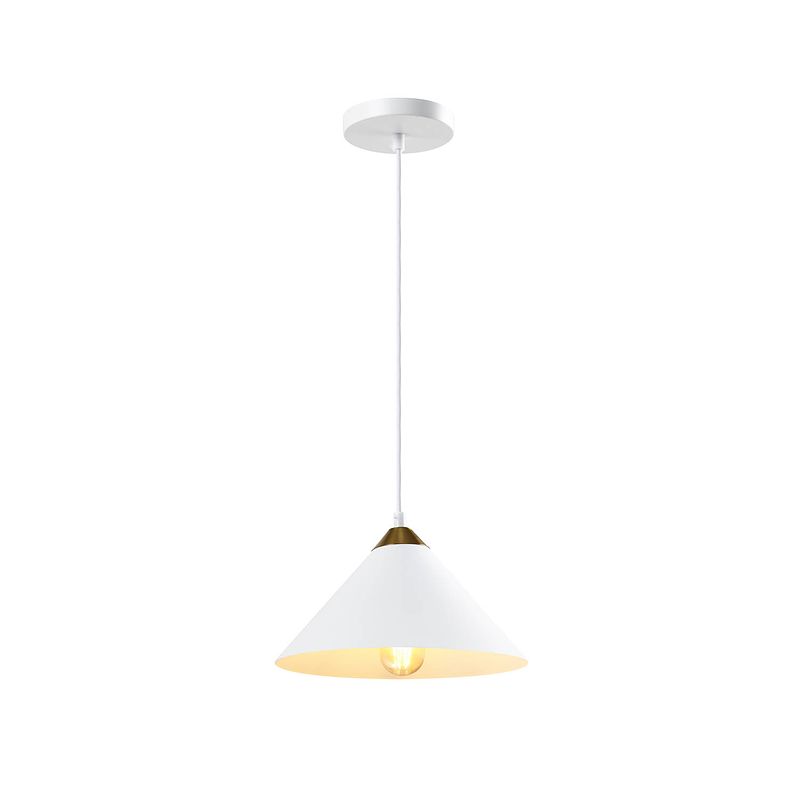 Foto van Quvio hanglamp rond wit - quv5140l-white