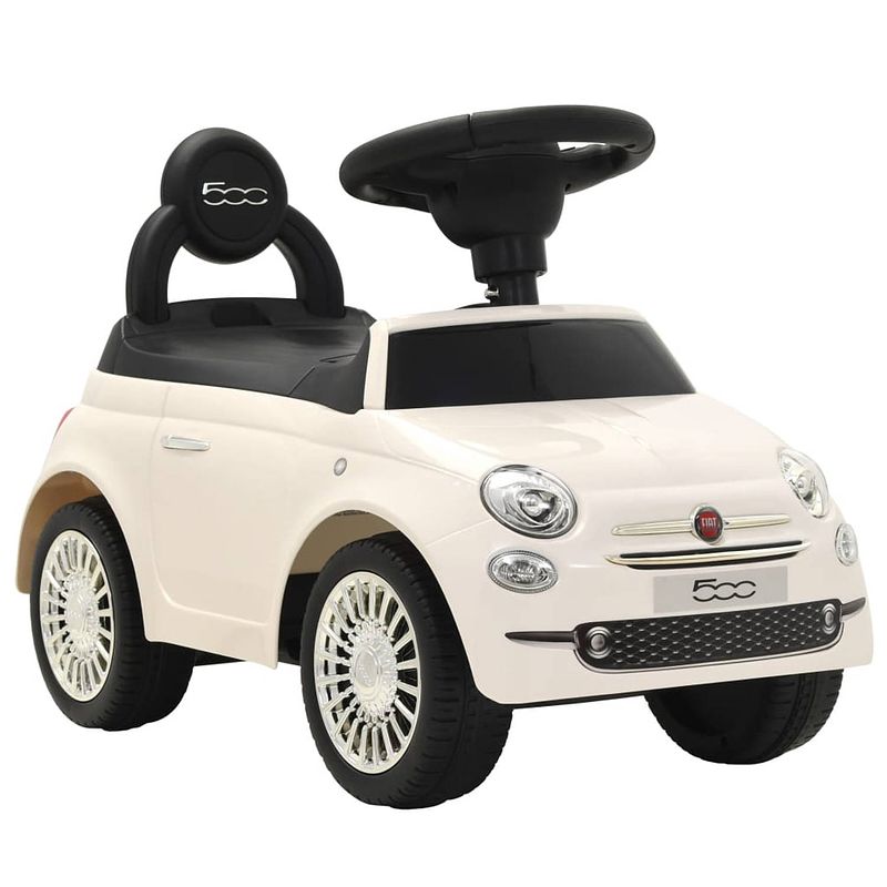 Foto van Vidaxl loopauto fiat 500 wit