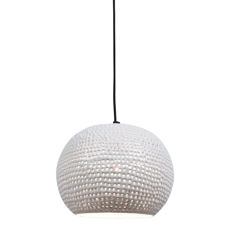 Foto van Urban interiors - spike 27cm hanglamp - wit