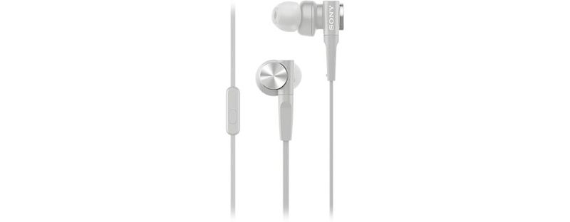 Foto van Sony in-ear oordopjes mdr-xb55apw (wit)