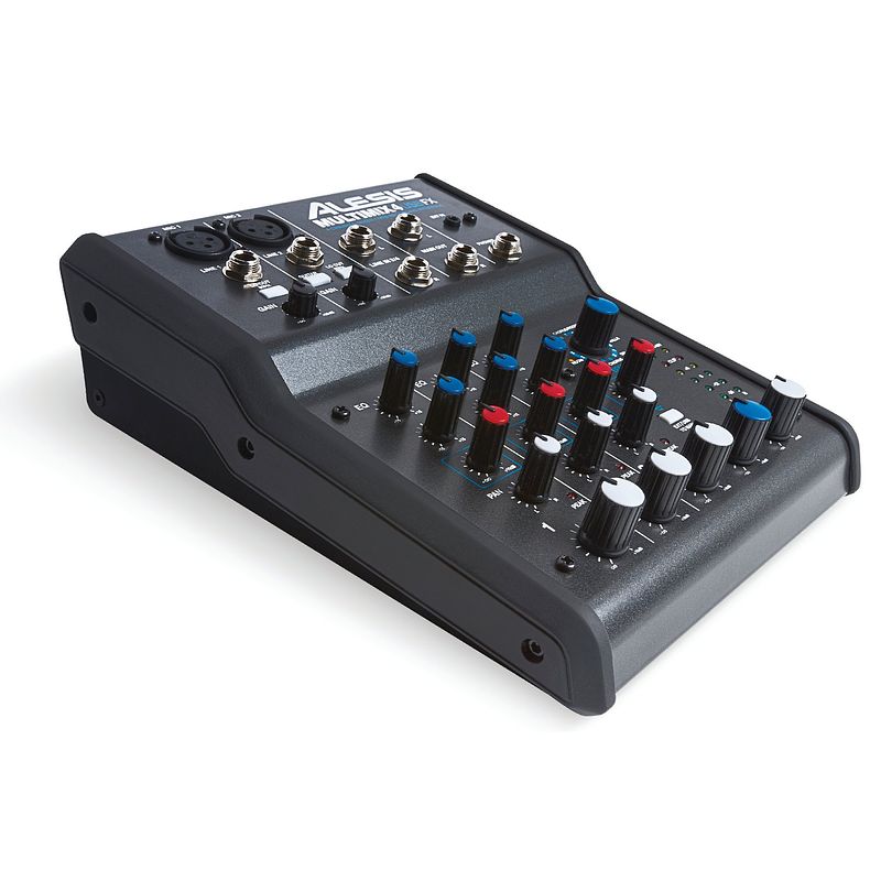 Foto van Alesis multimix 4 usb fx 4-kanaals mixer + usb audio interface