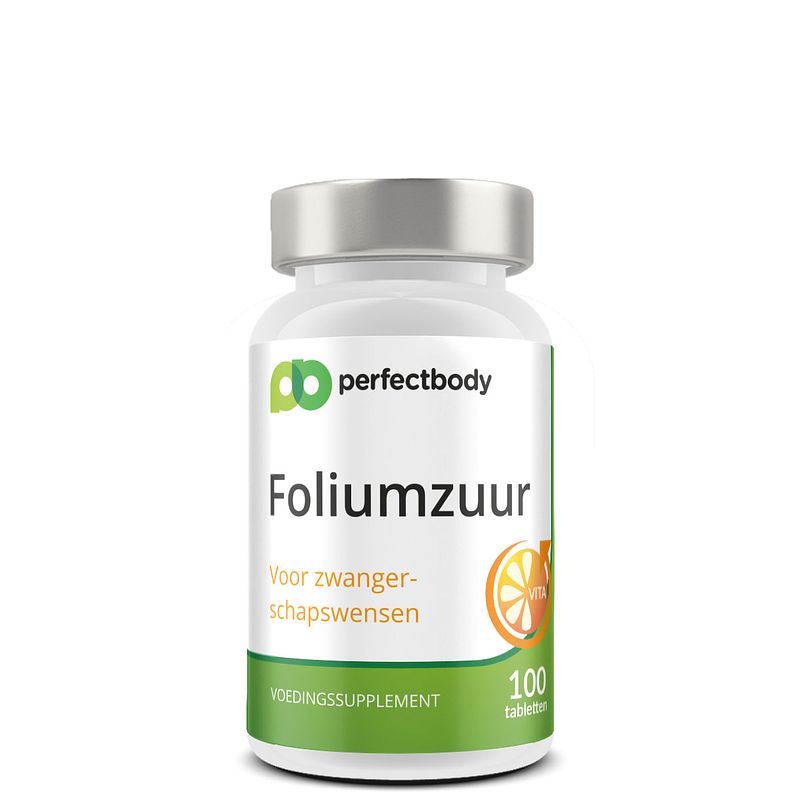 Foto van Perfectbody foliumzuur (vitamine b11) tabletten - 100 tabletten