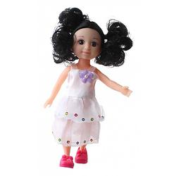 Foto van Jonotoys tienerpop angell girl 27 cm zwart/wit