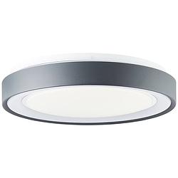 Foto van Brilliant g97191/63 tessy led-plafondlamp led energielabel: e (a - g) 22 w antraciet, wit, chroom