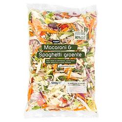 Foto van Jumbo macaroni en spaghetti groente 500g