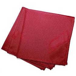 Foto van Wicotex servetten essentiel 40x40cm rood 3 stuks polyester