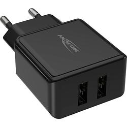 Foto van Ansmann homecharger hc212 1001-0106 usb-oplader thuis uitgangsstroom (max.) 2400 ma 2 x usb 2.0 bus a