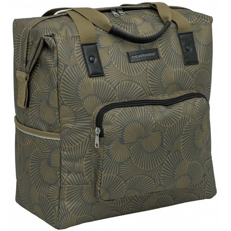 Foto van New looxs pakaftas camella 24,5 liter polyester bruin/zwart