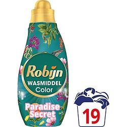 Foto van Robijn klein&krachtig collections vloeibaar wasmiddel color paradise secret 19 wasbeurten bij jumbo