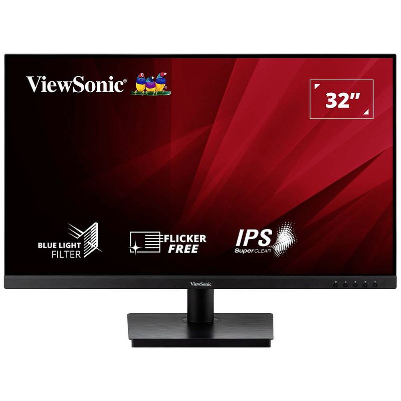 Foto van Viewsonic va3209-mh led-monitor 80 cm (31.5 inch) energielabel f (a - g) 1920 x 1080 pixel 4 ms hdmi, vga ips led