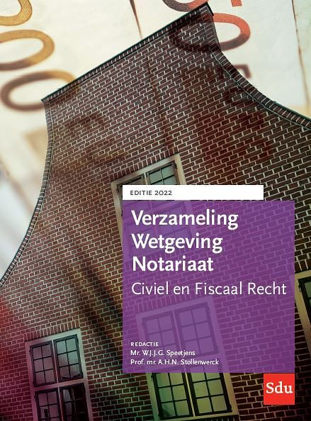 Foto van Verzameling wetgeving notariaat 2022 - paperback (9789012407625)