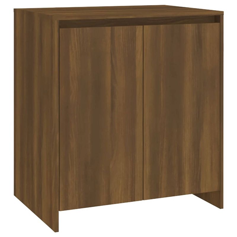 Foto van Vidaxl dressoir 70x41x75 cm bewerkt hout bruineikenkleurig