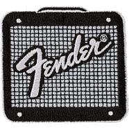 Foto van Fender patch fender™ amp logo patch black and chrome