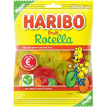 Foto van Haribo fruit rotella 135g bij jumbo