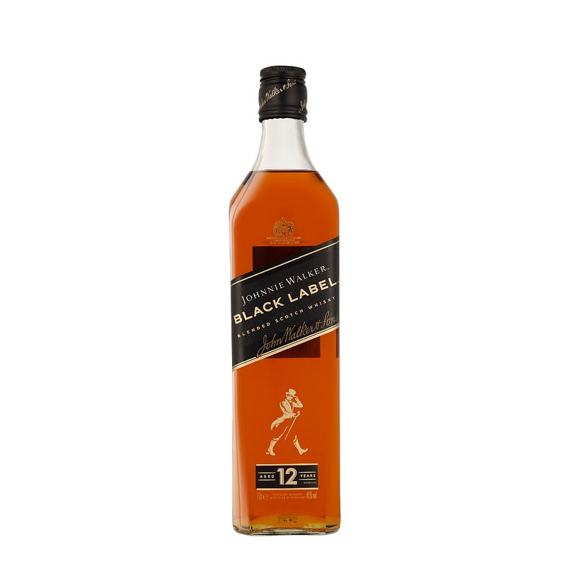 Foto van Johnnie walker black label 70cl whisky