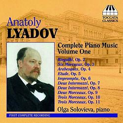 Foto van Anatoly lyadov: complete piano music, volume 1 - cd (5060113440822)