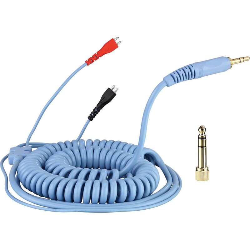 Foto van Zomo hd 25 spiral cord sky deluxe krulkabel voor sennheiser hd 25