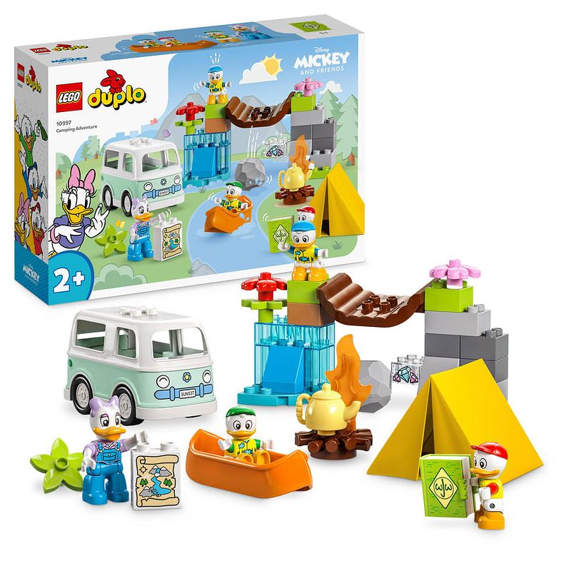 Foto van Lego duplo mickey & friends kampeeravontuur 10997