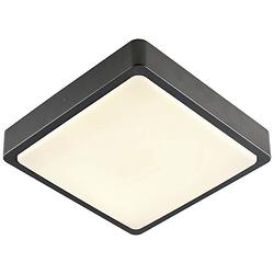 Foto van Slv 1003450 ainos led-plafondlamp led vast ingebouwd 17 w antraciet