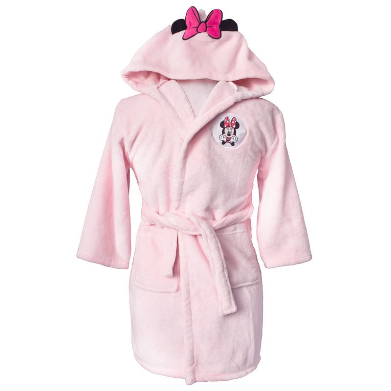 Foto van Disney minnie mouse badjas, love - 6/8 jaar - 100% polyester