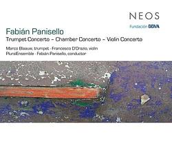 Foto van Panisello: trumpet concerto/chamber concerto/violin concerto - cd (4260063110702)