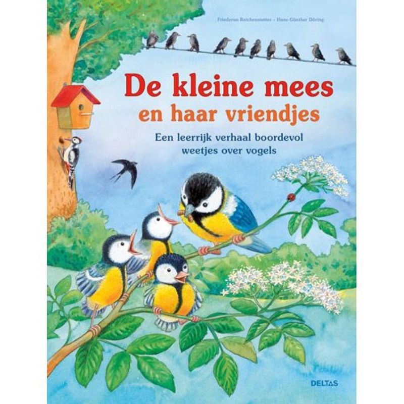 Foto van De kleine mees en haar vriendjes