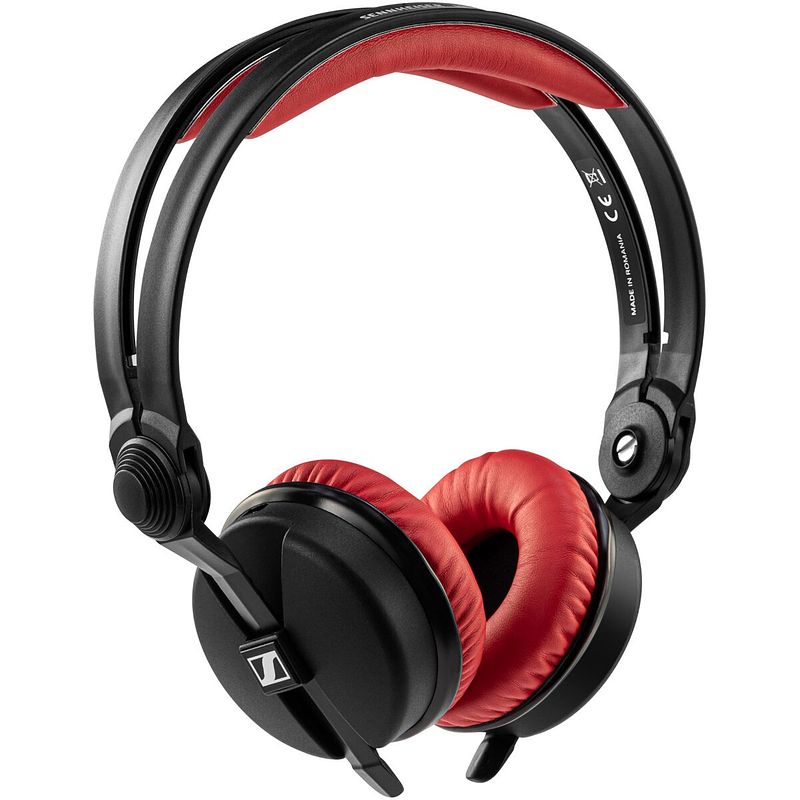 Foto van Zomo hd 25 earpad set pu red kunstlederen hoofd- en oorkussens voor sennheiser hd 25