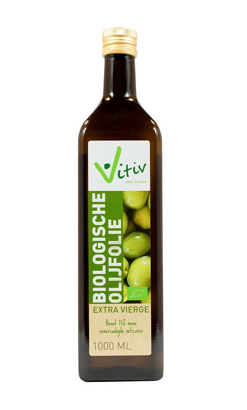 Foto van Vitiv biologische olijfolie extra vierge