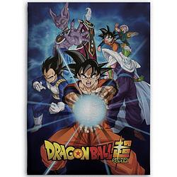 Foto van Dragon ball z fleece deken super - 100 x 140 cm - polyester