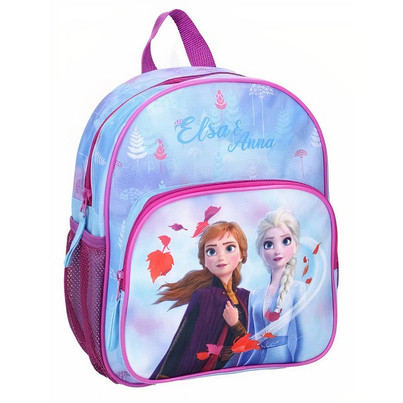 Foto van Disney rugzak frozen meisjes 7 liter polyester lichtblauw/roze