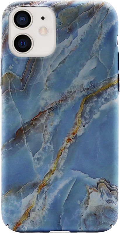 Foto van Bluebuilt blue marble hard case apple iphone 11 back cover