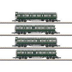 Foto van Märklin 87565 z 4-delige set personenrijtuigen van de db