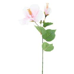 Foto van Nova nature - hibiscus spray pink 64 cm kunstbloemen