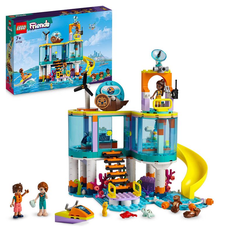 Foto van Lego friends reddingscentrum op zee 41736