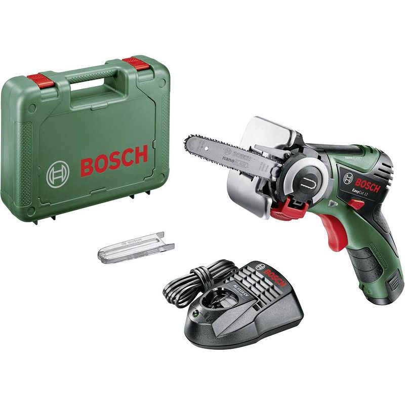 Foto van Bosch home and garden easycut 12 accu-multizaag 06033c9000 easycut 12 incl. accu, incl. koffer 12 v 2.5 ah